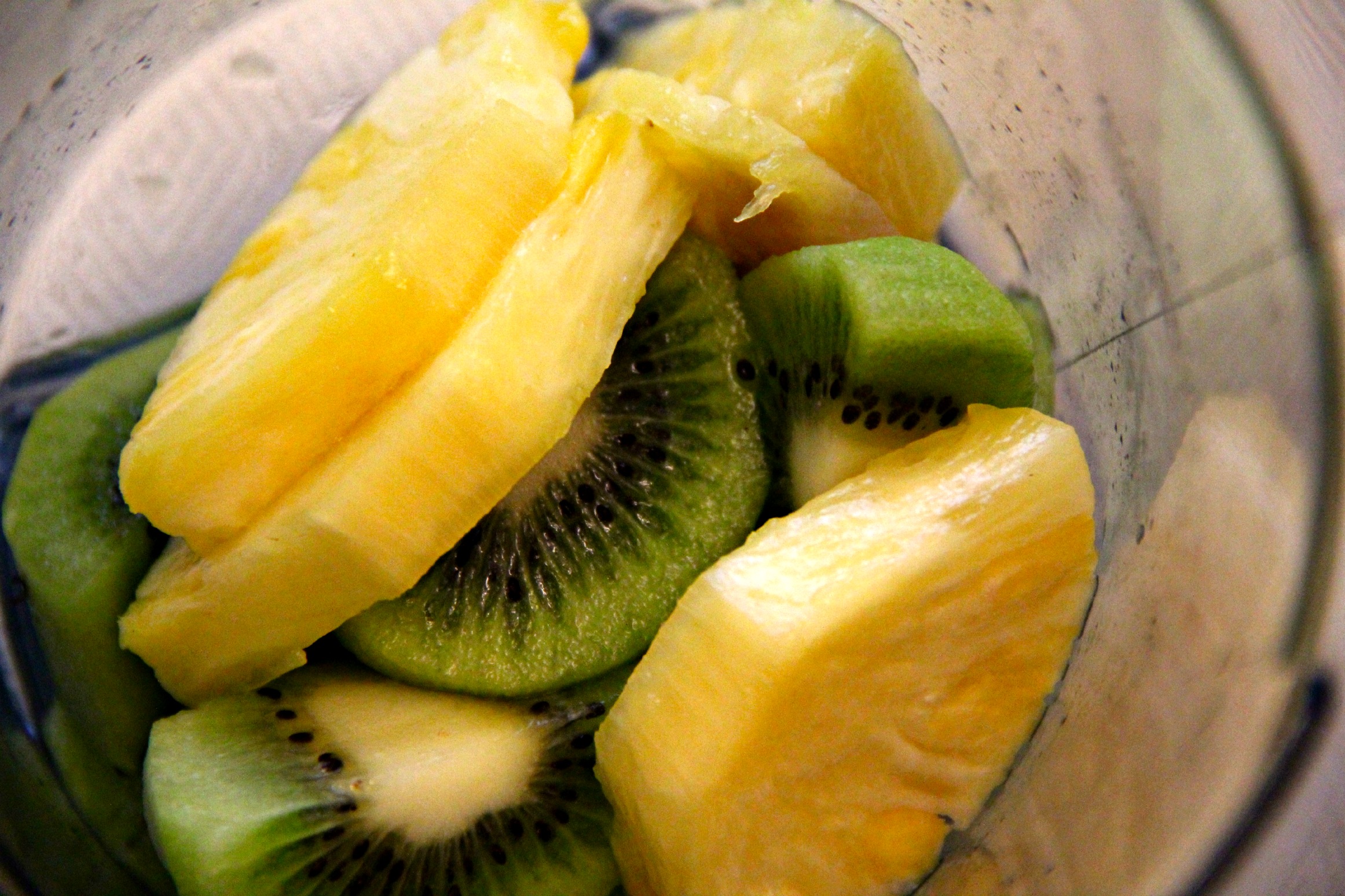 kiwi and pineapple