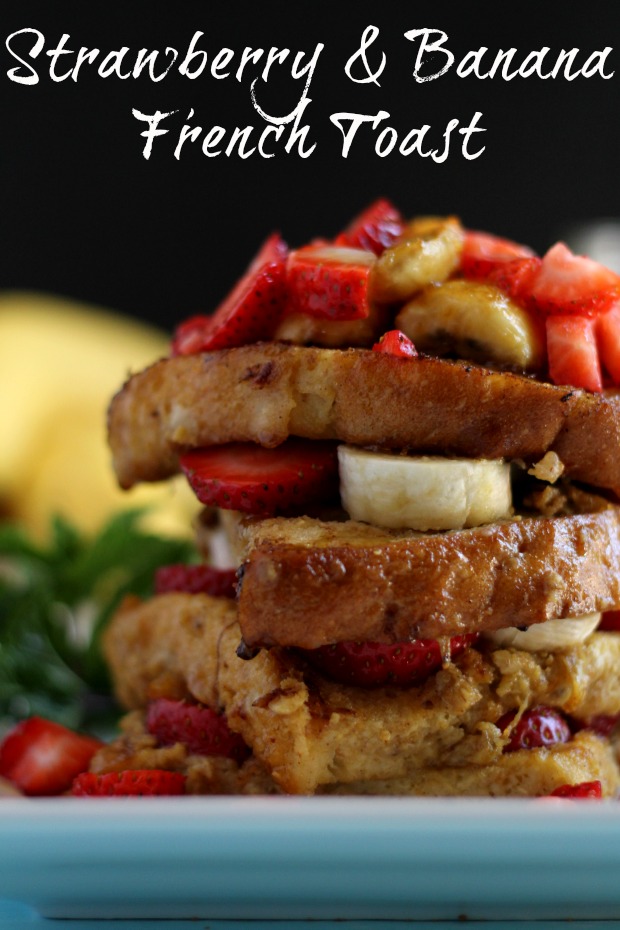 Banana & Strawberry French Toast Recipe