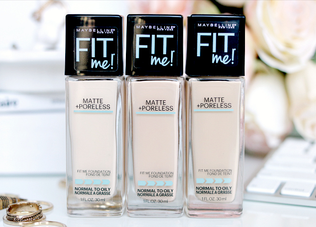 Maybelline Fit Me Matte and Poreless foundation review
