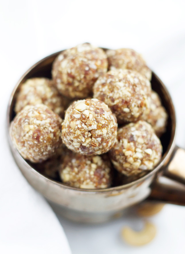 5 Ingredient raw caramel bites THIRTEEN THOUGHTS