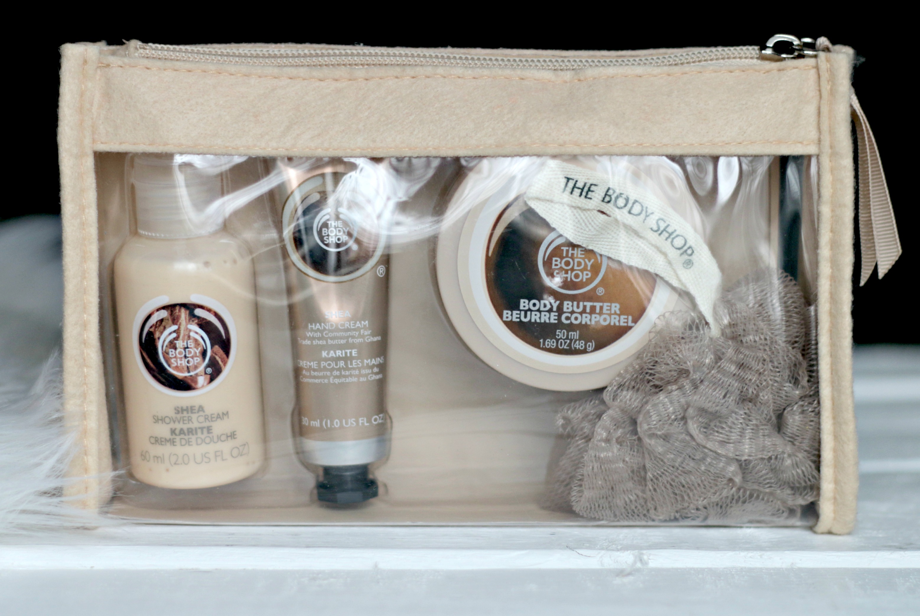 The Body Shop Shea Beauty Bag