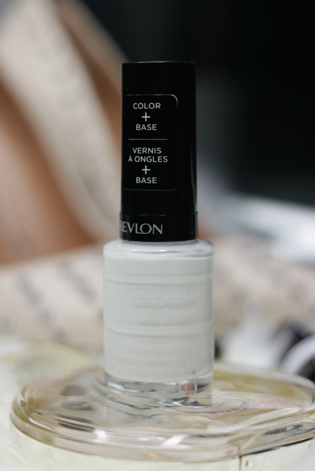 Perfect White Nail Polish Revlon Colorstay Gel Envy "Sure thing"