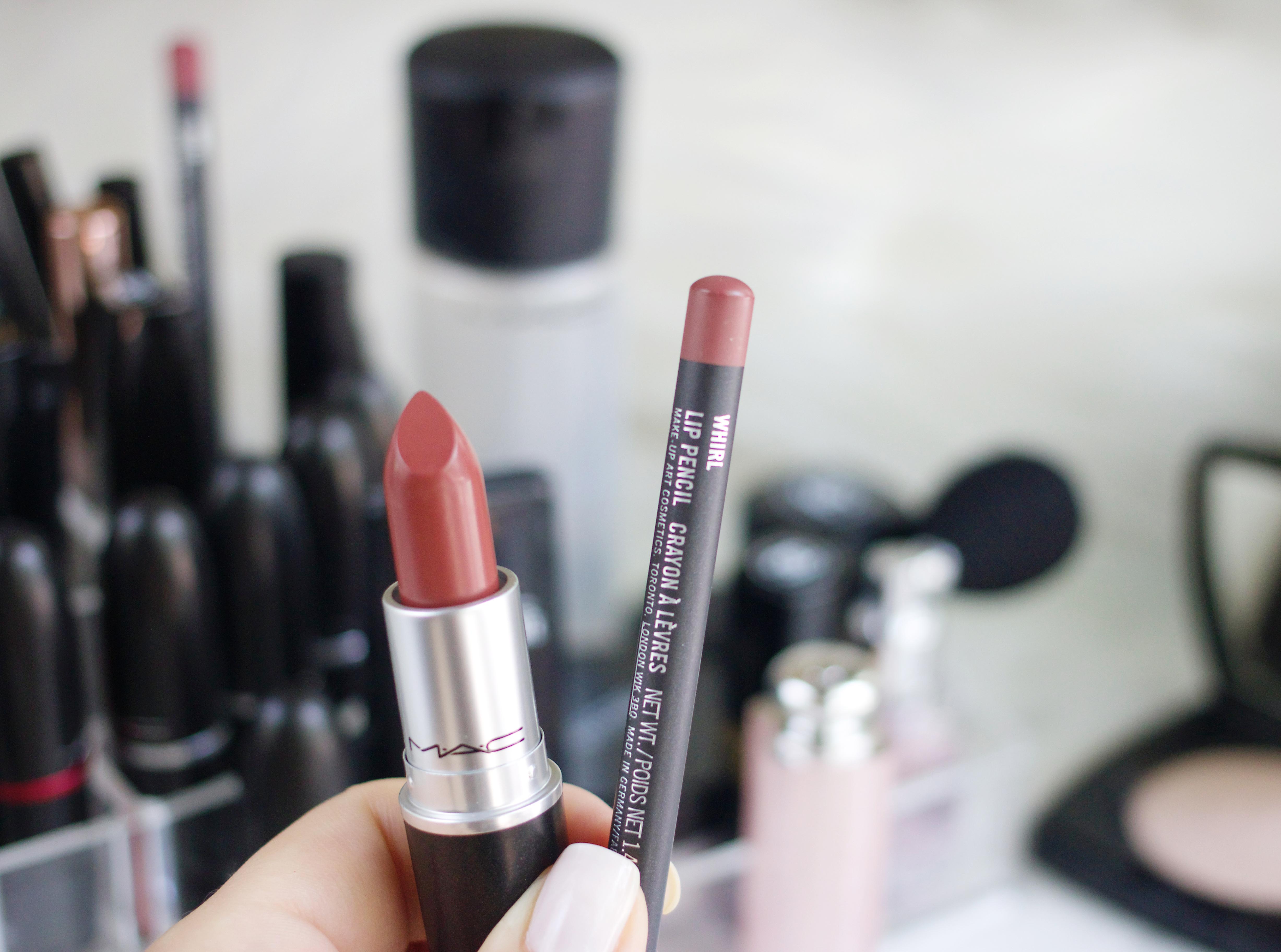 MAC Whirl Lipstick THIRTEEN THOUGHTS