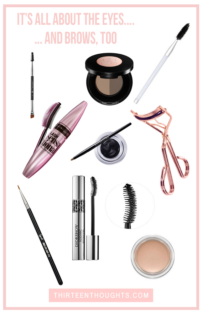 Eyes & Brows musthave tools and products THIRTEEN THOUGHTS