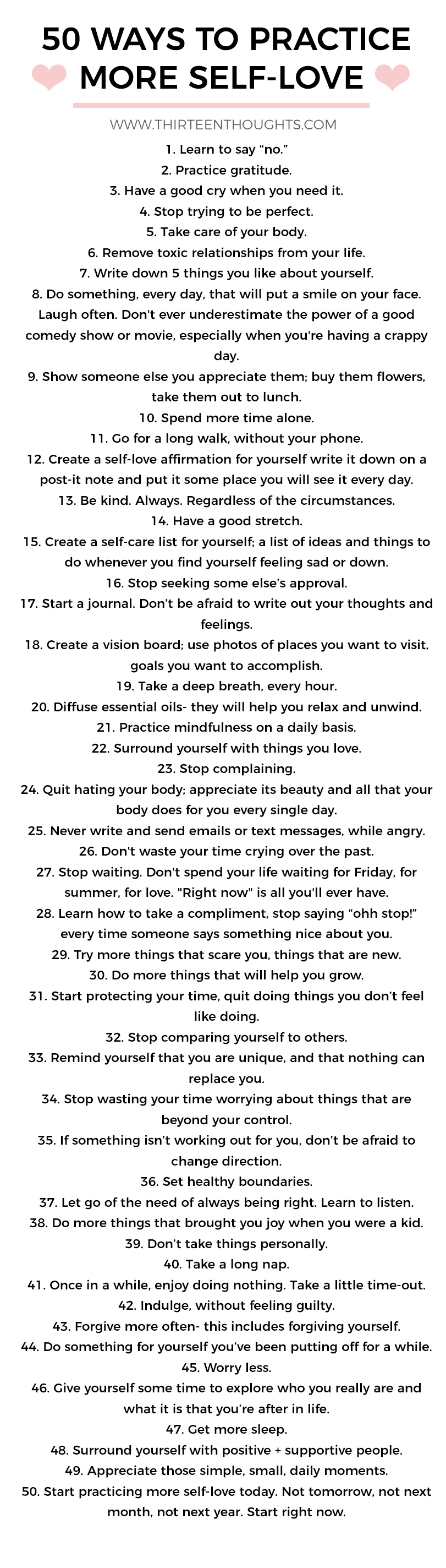 #love #selflove #selfcare #wellness #selfgrwoth #lifestyle #selfloveideas #girltalk Ways to practice self-love.