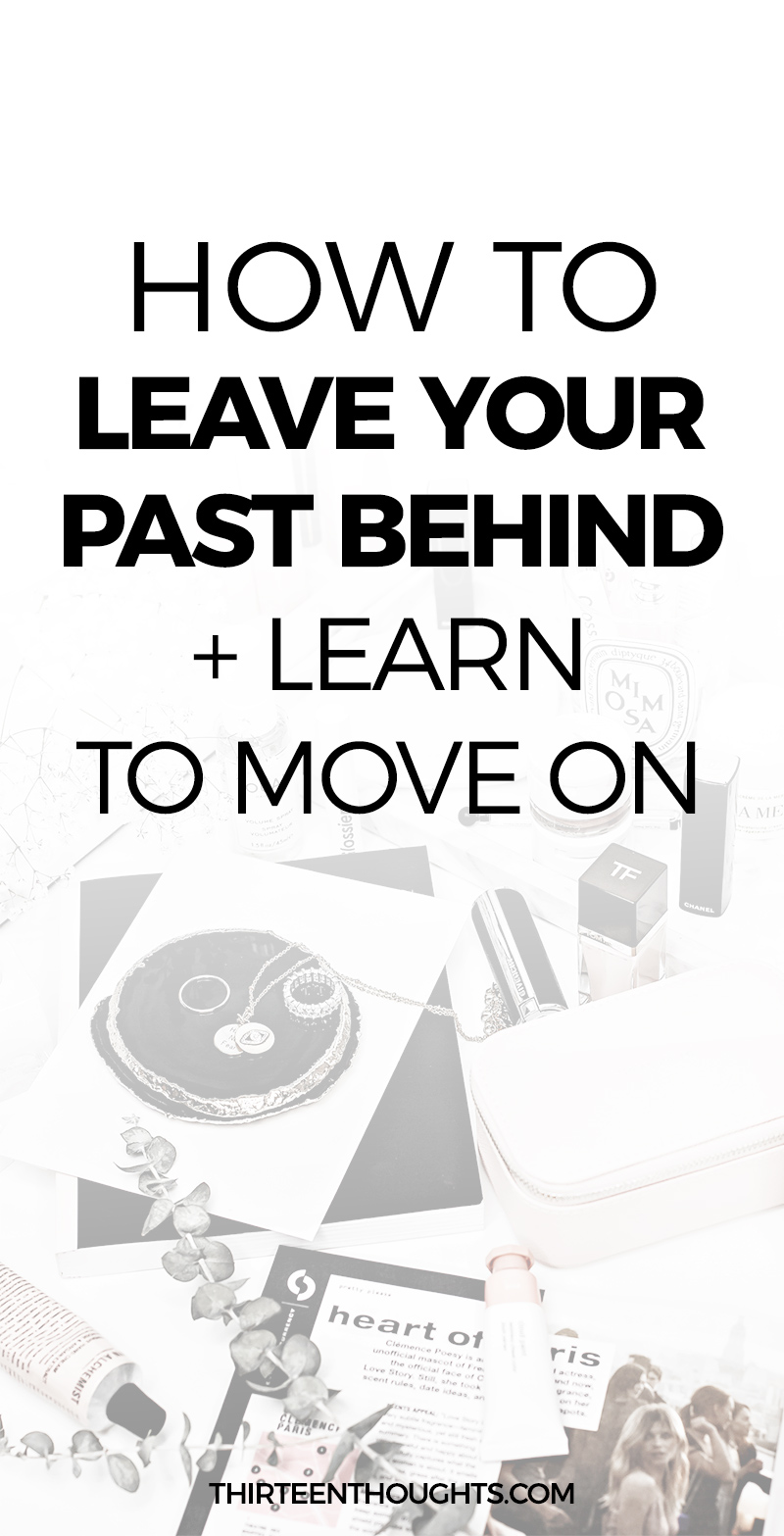 Leaving the past behind + learning to move on. Holding on to the past can be a burden. It can not only feel heavy and suck the fun out of life, but it can also stop you from becoming the person you want to be. #growth #selfgrowth #past
